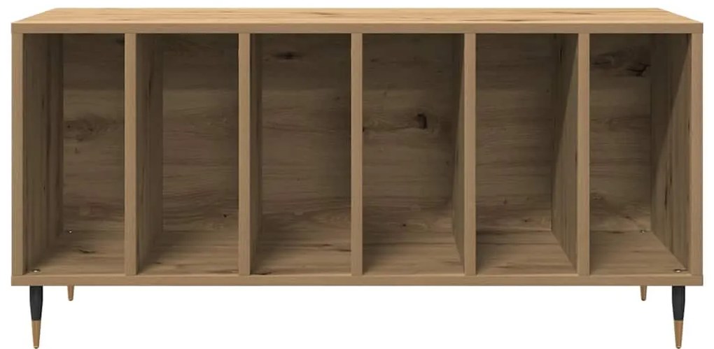 Armário de Registros vidaXL Carvalho Artesanal 100x38x48 cm Madeira Re