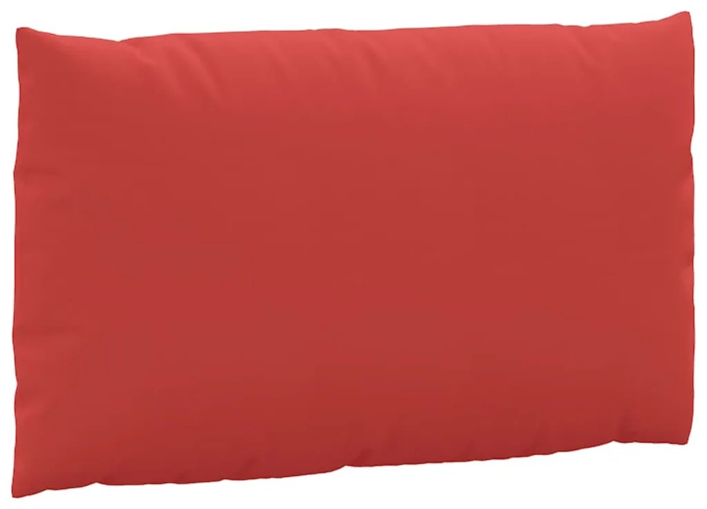 Almofadões p/ móveis de paletes 3 pcs tecido oxford vermelho
