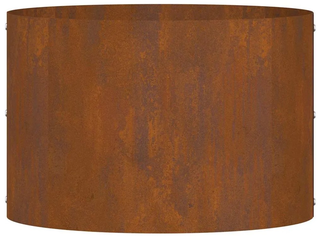 Conjunto de Vasos de Aço Corten Aço corten Médio Durável
