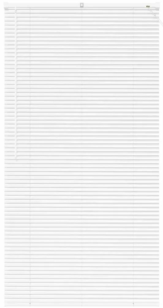 Persiana de Janela com cortinas Outros Manual Branco 80 x 130 cm Alumí