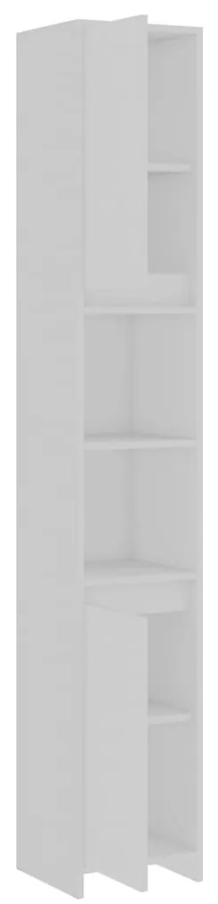 Armário de casa de banho derivados de madeira branco