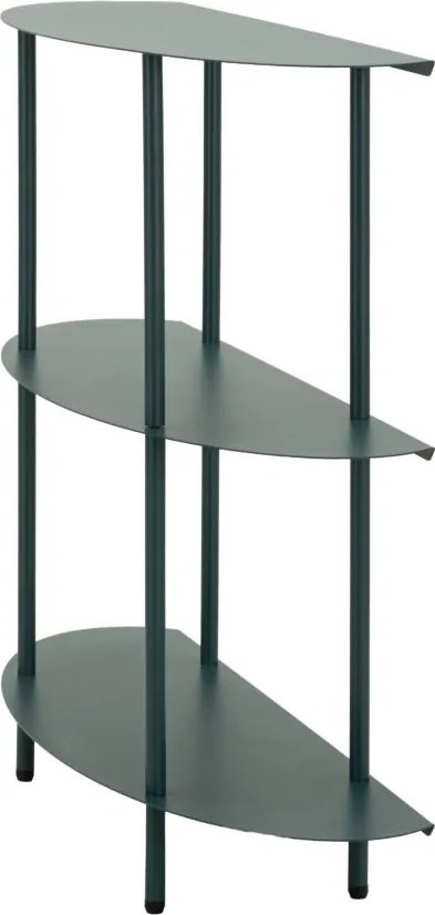 MESA CONSOLA SATURN 90X28XX81 CM Azul petróleo