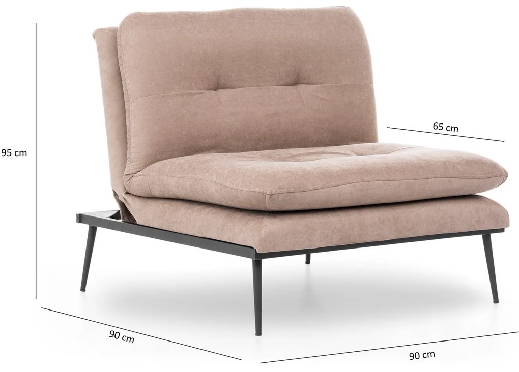 Conjunto de Mobiliário de Sala Line – Creme – (Móvel TV: 150x50x30 cm,