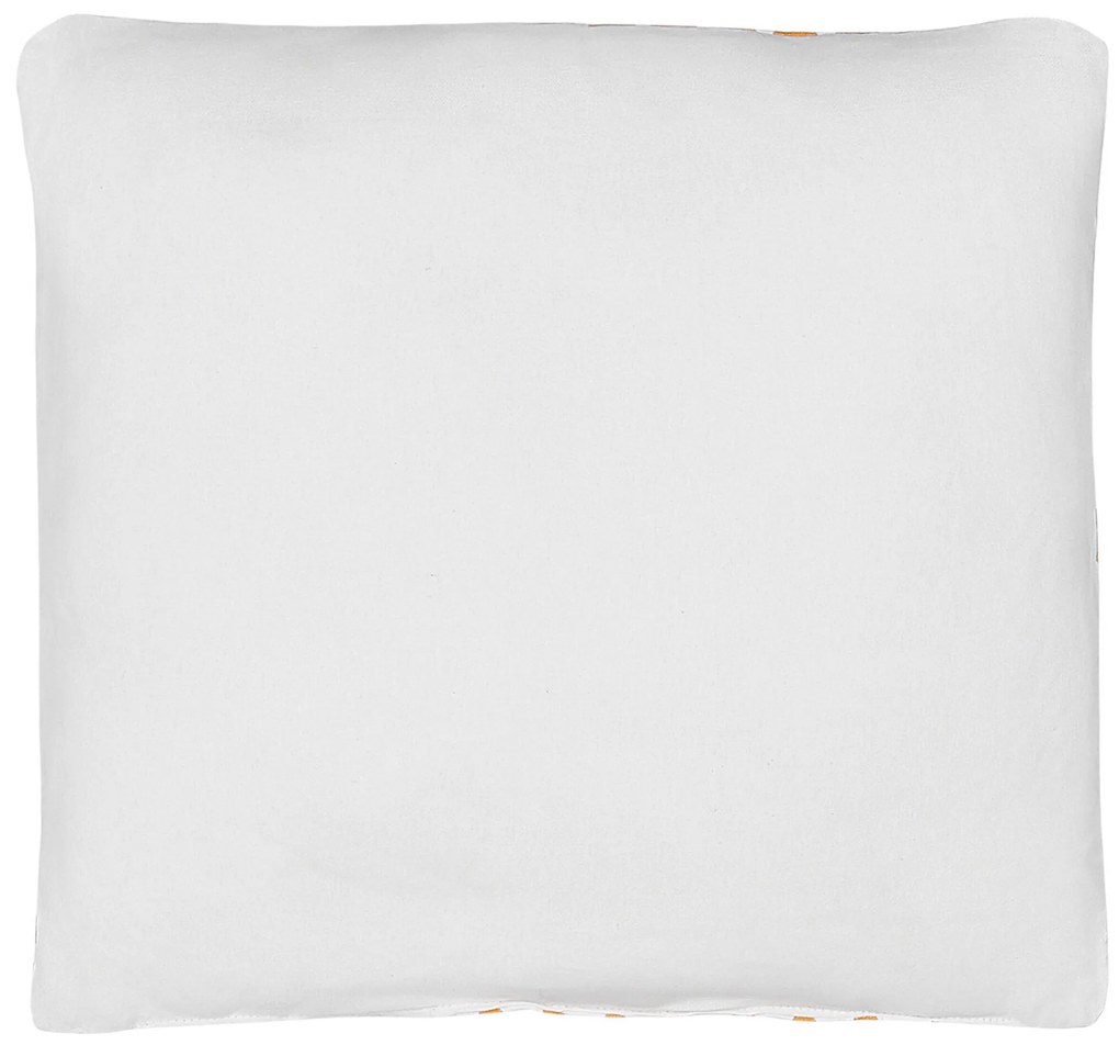 Conjunto de 2 almofadas decorativas laranja 40 x 40 cm RADZKOT Beliani