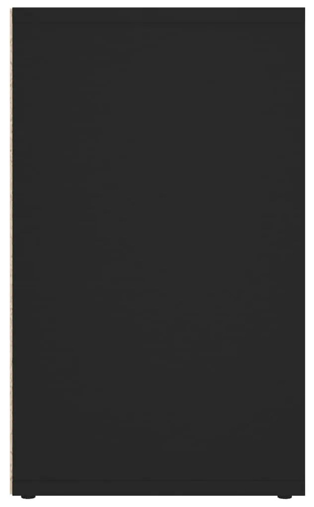Sapateiras 2 pcs 52,5x30x50 cm preto