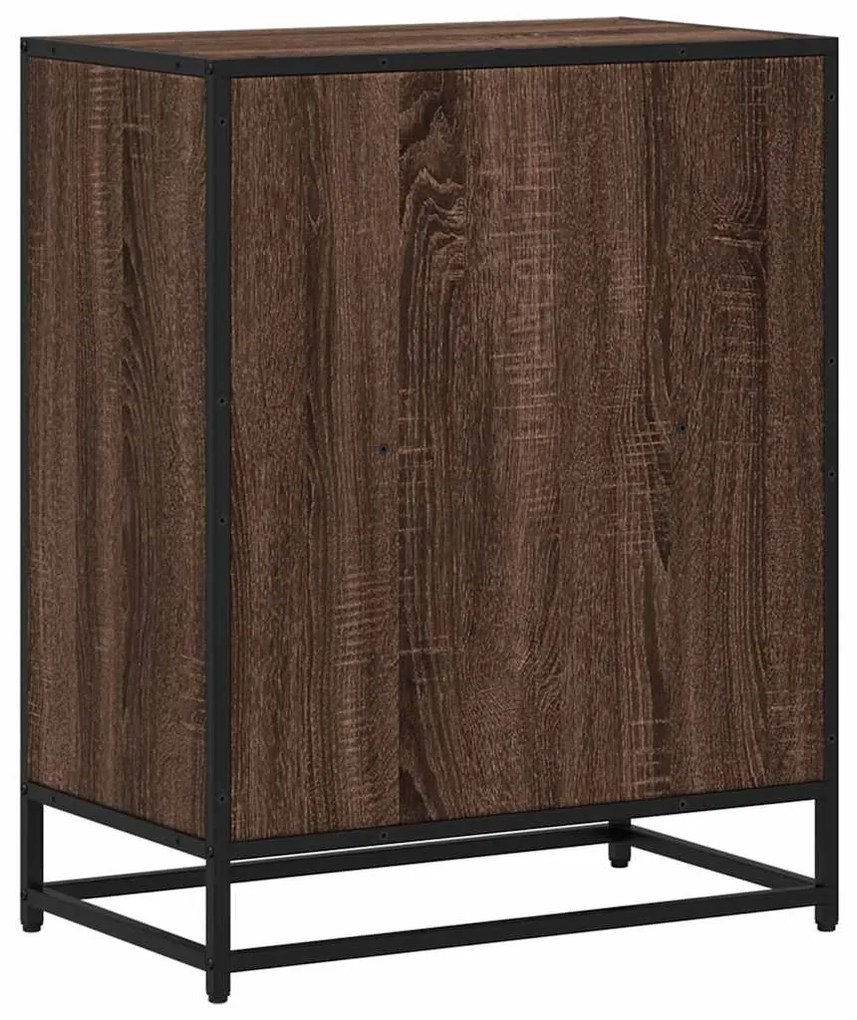 Estante 60x35x76 cm derivados de madeira carvalho castanho