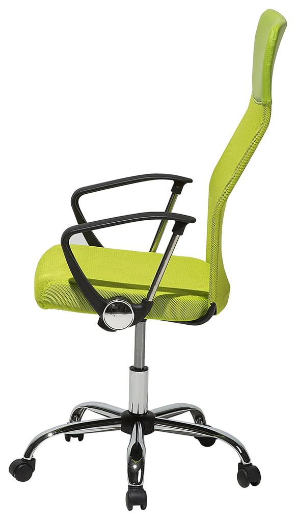 Cadeira de escritório verde lima DESIGN Beliani