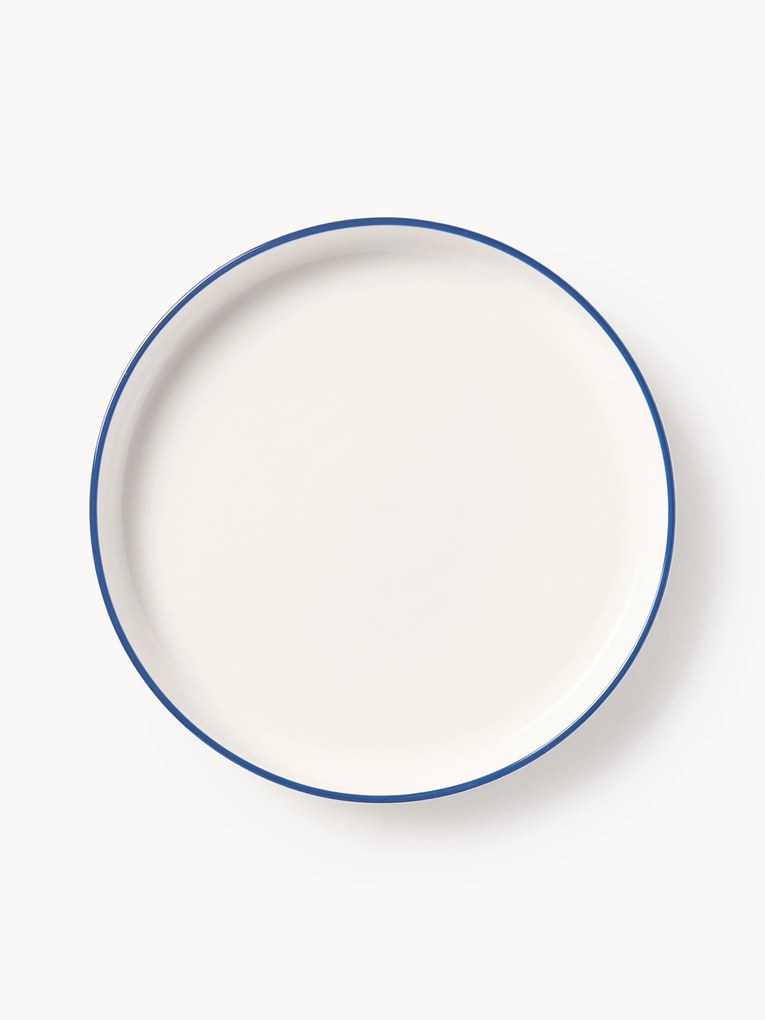 Prato de pequeno-almoço em porcelana Facile, 2 uni.