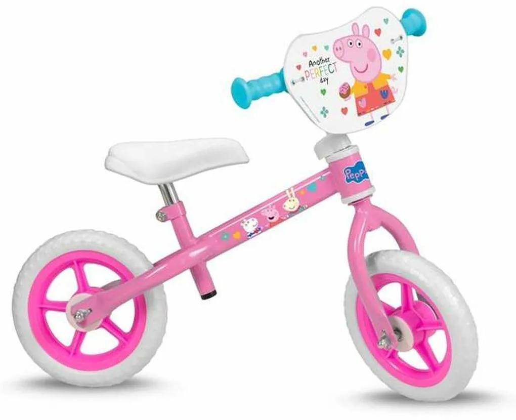 Bicicleta Infantil Toimsa Peppa Pig Cor de Rosa 10" + 2 Anos