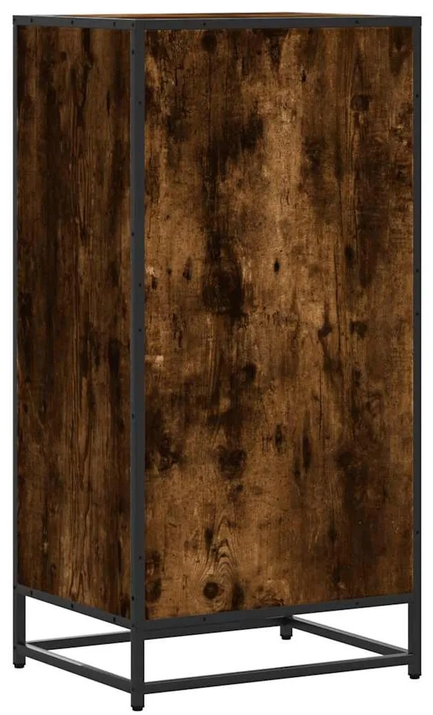 Sapateira 48x38x97,5 cm derivados de madeira carvalho fumado