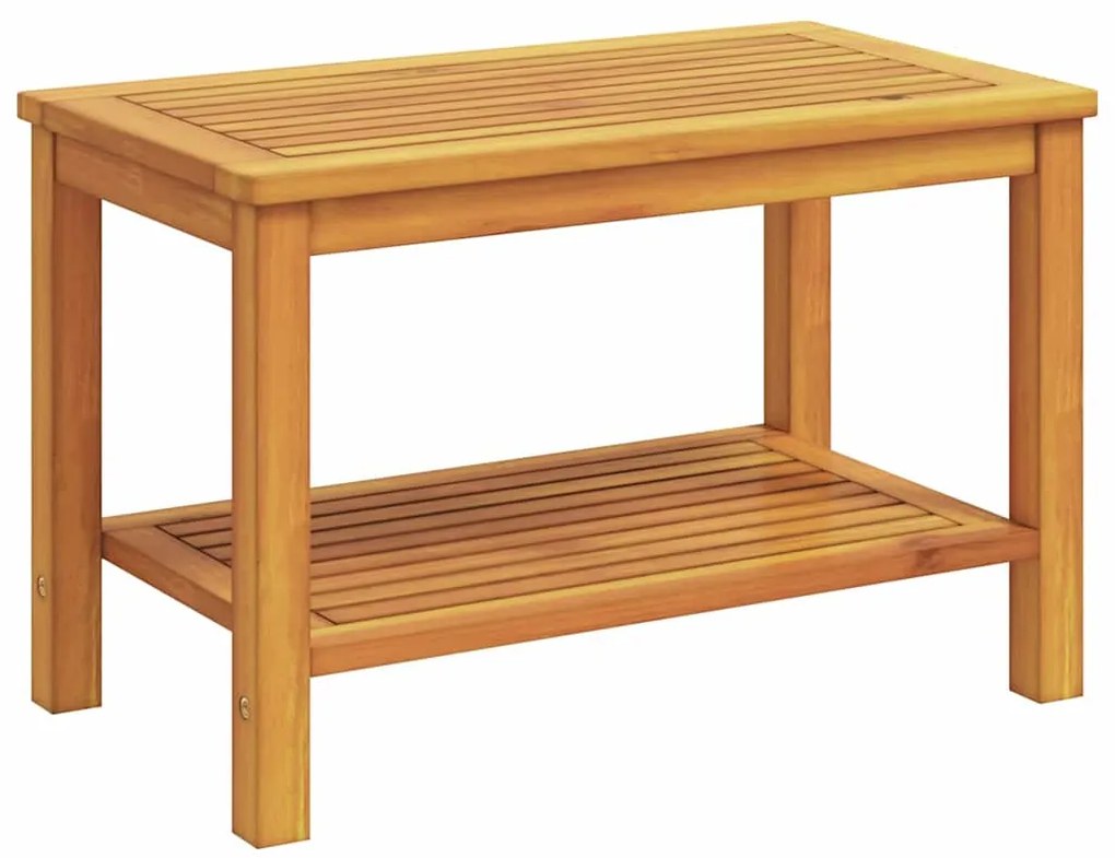 Mesa de Café 70x40x45 cm Madeira de Acácia Sólida