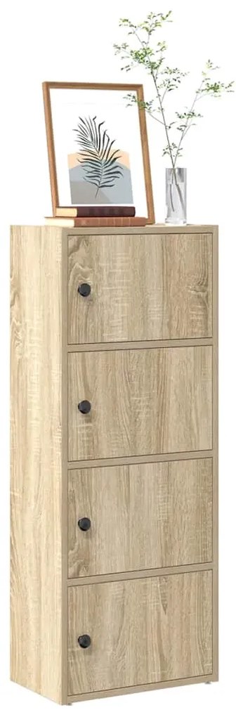 vidaXL Estante 40x24x102 cm derivados de madeira carvalho sonoma