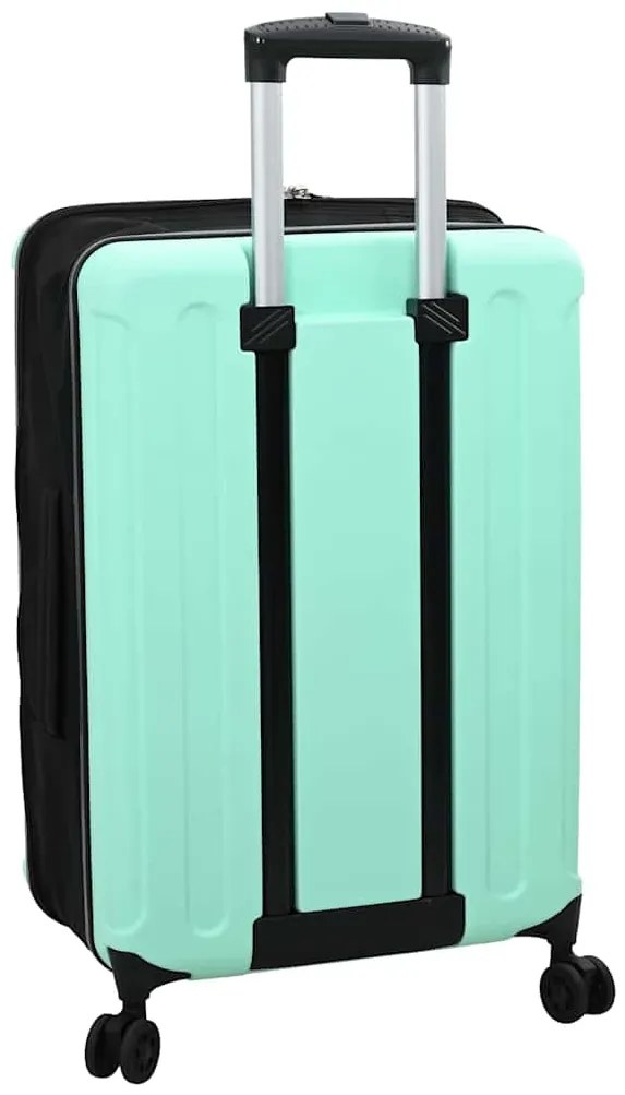 Mala Dobrável Casco Duro 24'' Verde Menta 43x27x66 cm ABS