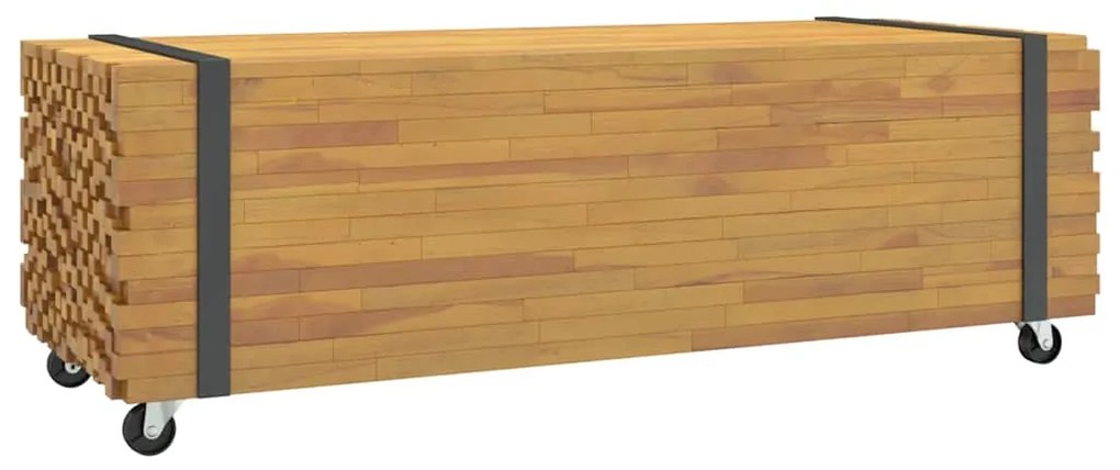 Mesa de centro 110x45x35 cm madeira maciça teca