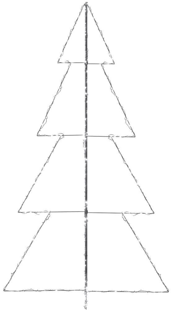Árvore de Natal em cone 360 LEDs 143x250 cm interior e exterior