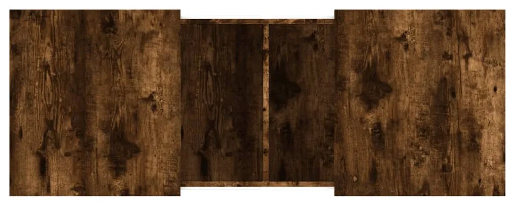 Mesa de centro 100x55x40 cm derivados madeira carvalho fumado