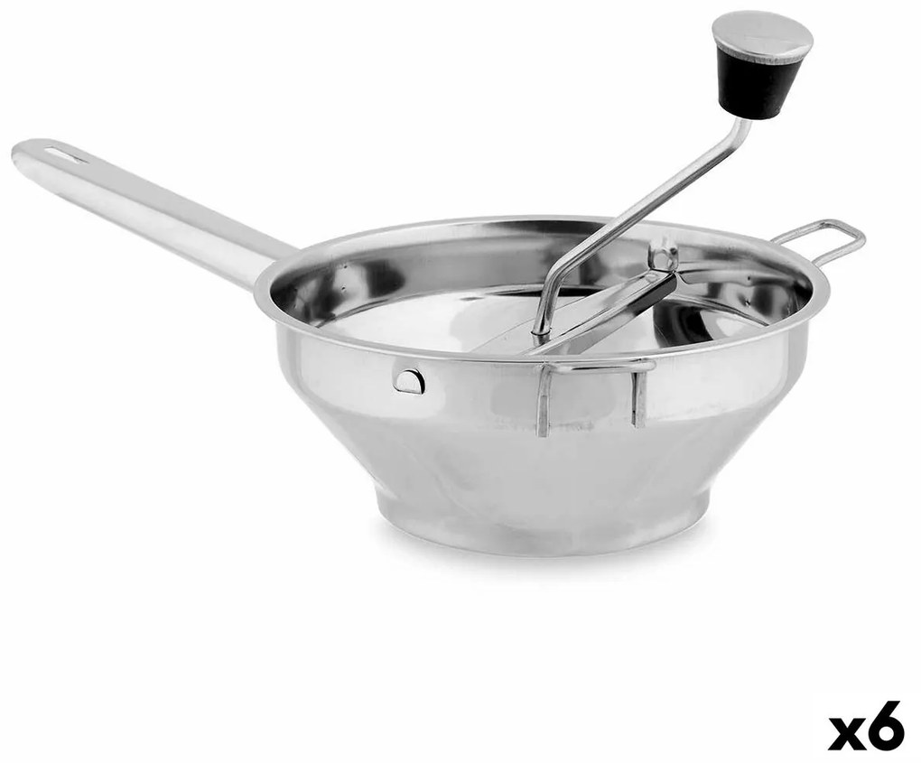 Passe-Vite Prateado Aço inoxidável 33,5 x 25 x 19 cm (6 Unidades)