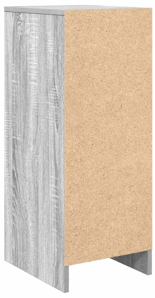 Sapateira 29,5x34x76 cm derivados de madeira cinzento sonoma