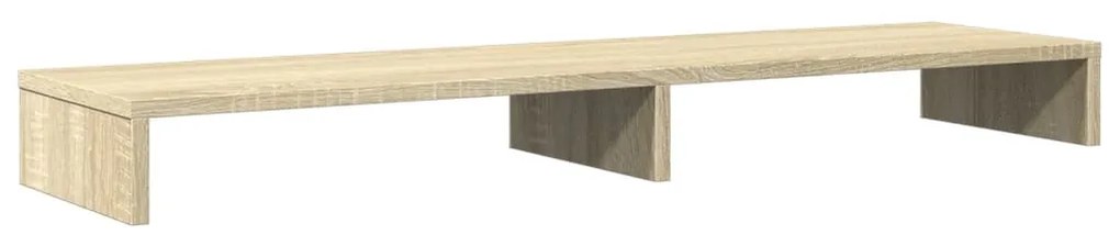 Suporte para monitor derivados de madeira carvalho sonoma