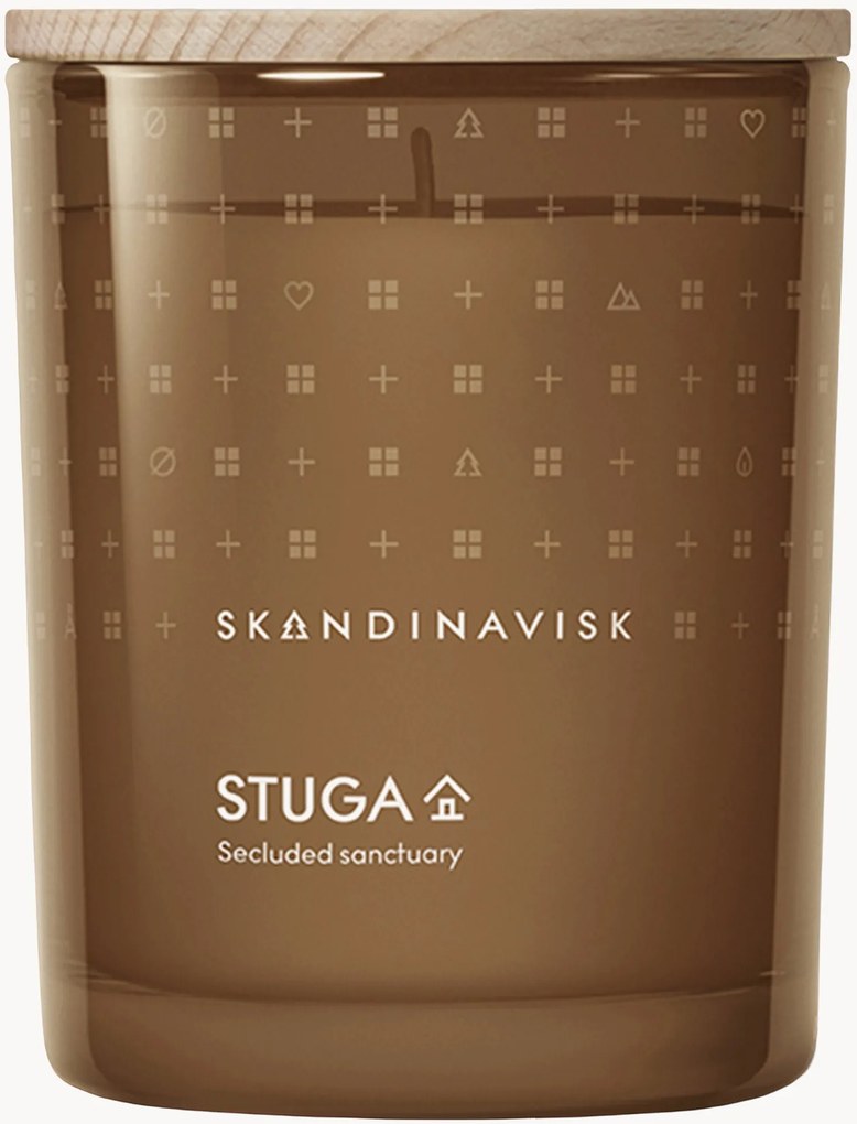 Vela perfumada Stuga (casca de bétula, musgo de floresta, noz-moscada, incenso)