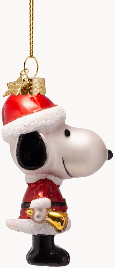 Ornamento de Natal artesanal Snoopy Peanuts