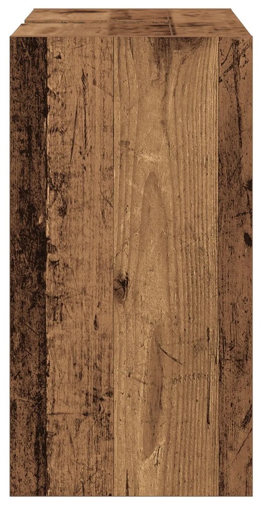 Armário de pia Madeira Velha 63x29x55 cm