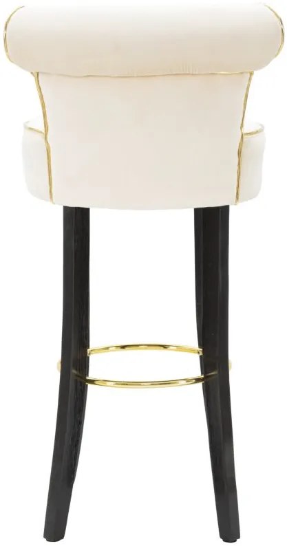 BANCO DE BAR LUXY 46X48X96 CM CREME