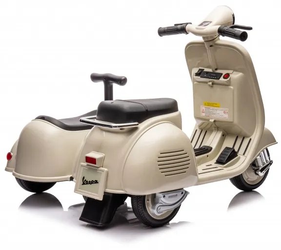 Vespa para crianças 150 VL1T com sidecar 6V