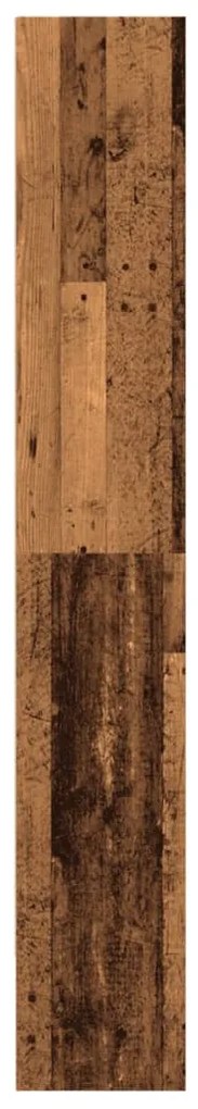 Estante 80x30x189 cm derivados de madeira madeira velha