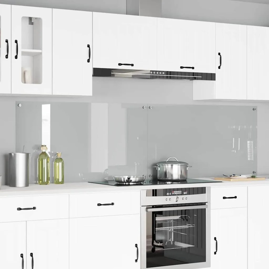 vidaXL Proteção de Cozinha 2 pcs Transparente 110 x 60 cm