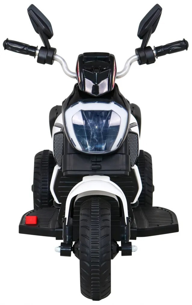 Mota elétrica para crianças 6V, Fast Tourist, 1,5 a 4 anos Branca