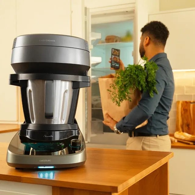 Robot de cozinha multifunções Mambo CooKing Total Gourmet  com dispensador de alimentos