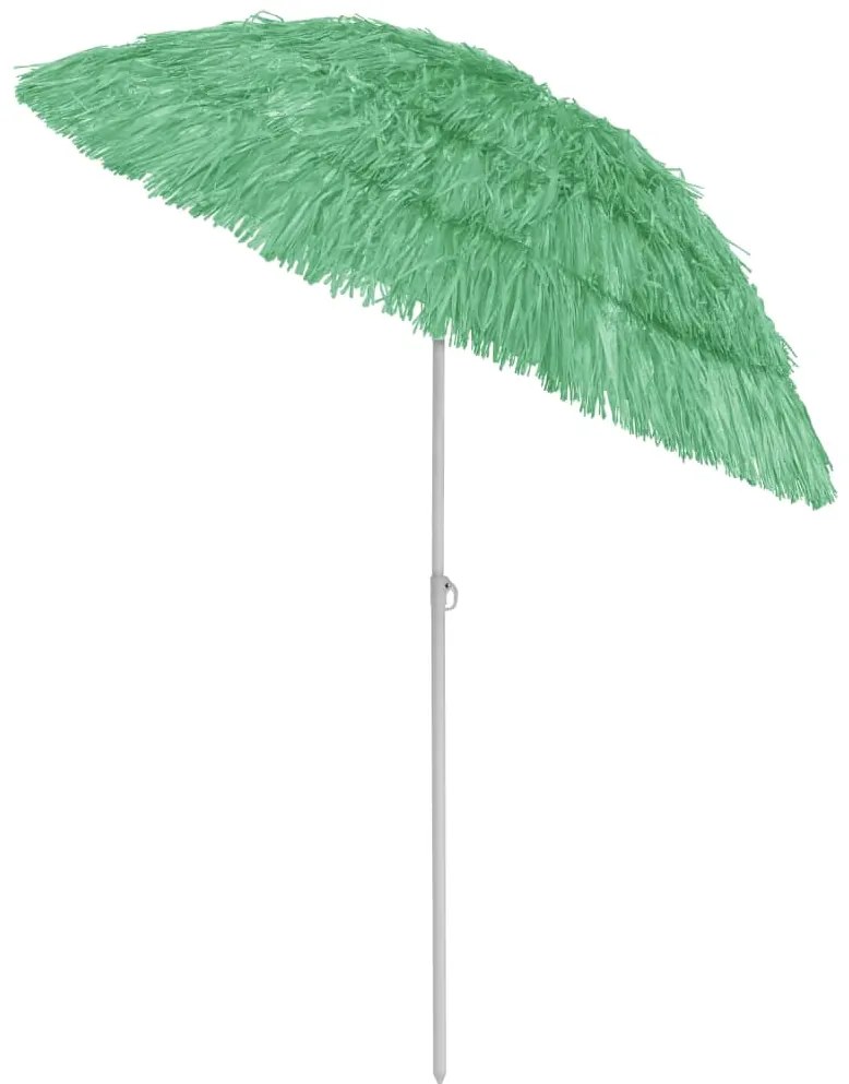 Guarda-sol de praia Hawaii 180 cm verde