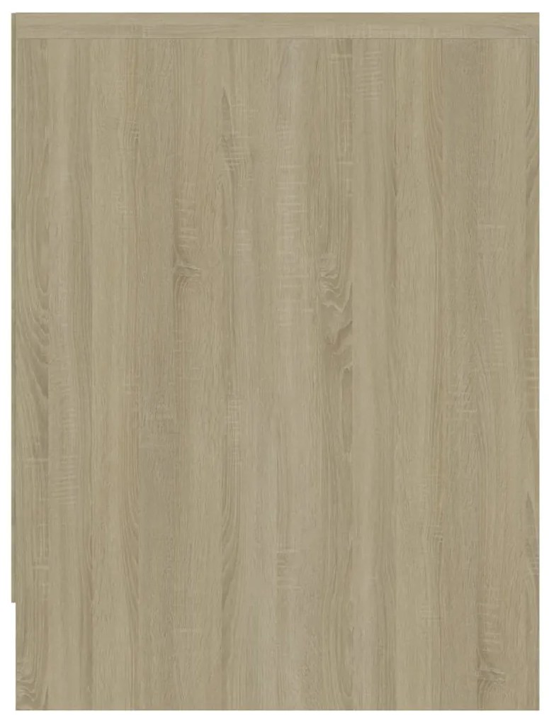 Mesa de cabeceira 40x30x40 cm derivados madeira carvalho sonoma