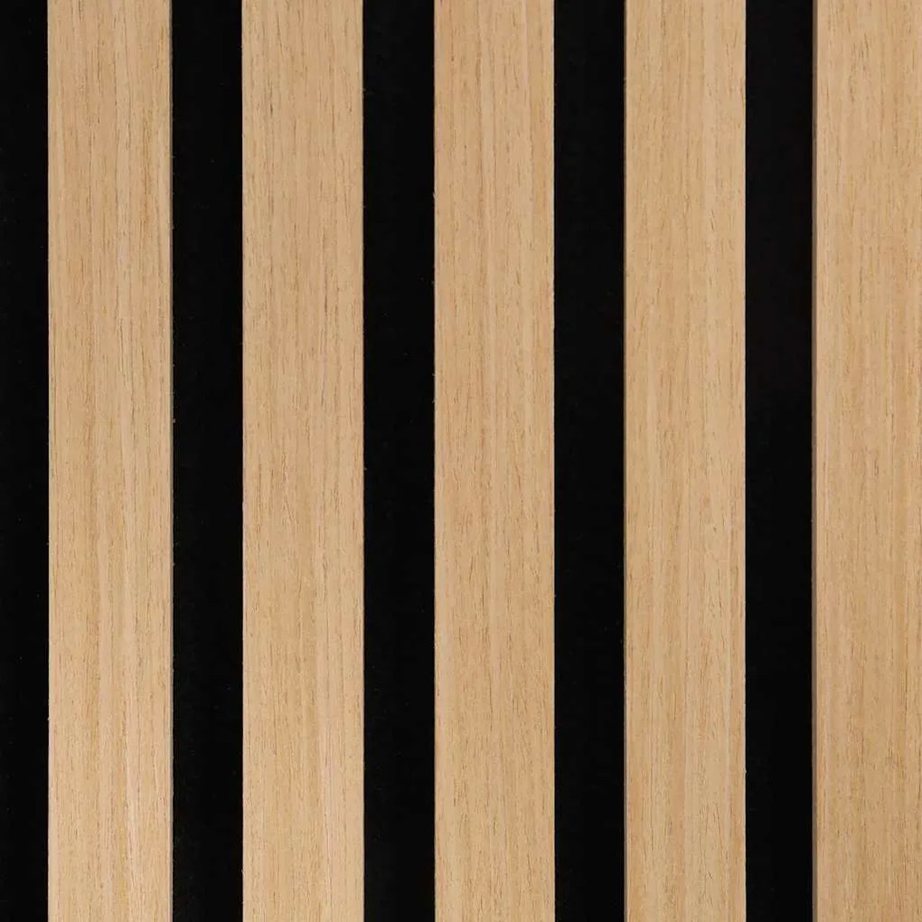 Painéis de parede acústicos 8 pcs ripado 60,5x60 cm