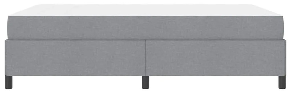 Cama Box Cinza claro, Preto 140 x 200 cm
