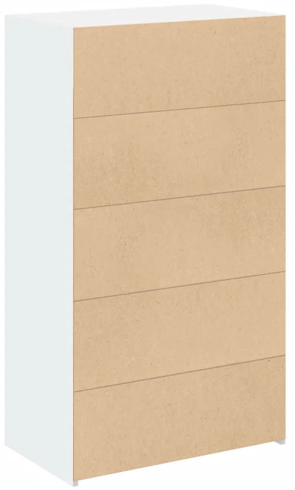 Armário alto 70x41x124 cm derivados de madeira branco