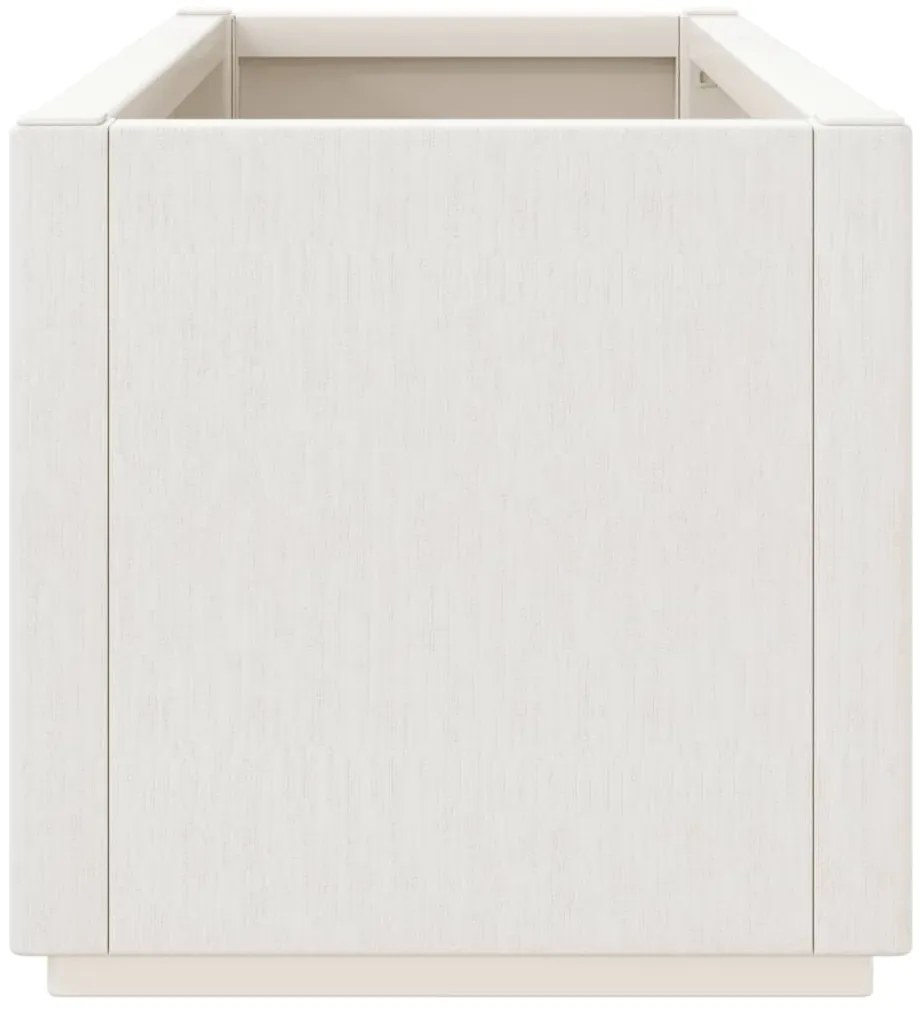 Vaso/floreira 80x36x35 cm PP branco