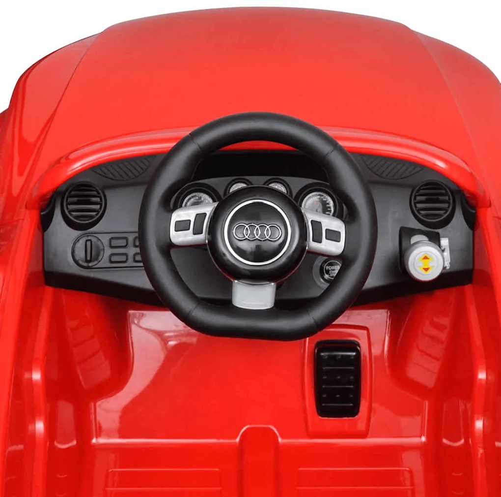 Carro Audi TT RS para crianças com controlo remoto - vermelho