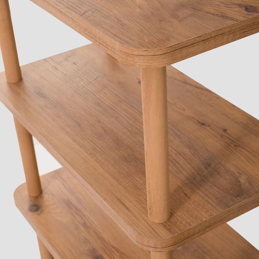 Estante Step – Pinheiro Atlântico – 80x75x28 cm