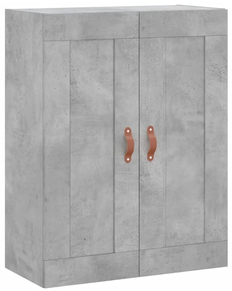 Armário alto 69,5x34x180 cm derivados de madeira cinza cimento