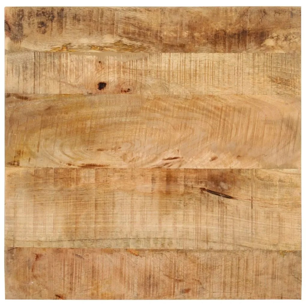 Mesa de centro 55x55x35 cm madeira de mangueira maciça