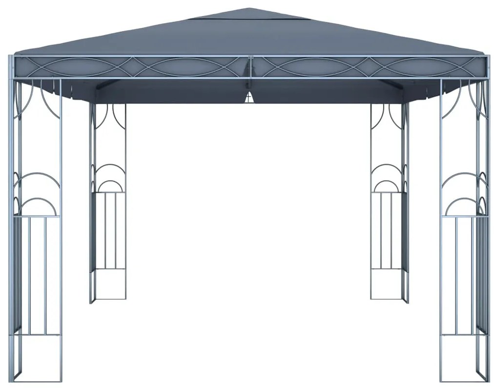 Gazebo 400x300 cm antracite