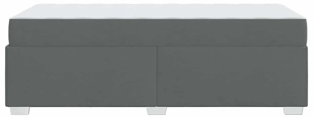 Estrutura da Cama Outros Cinzento escuro 90 x 190 cm tecido