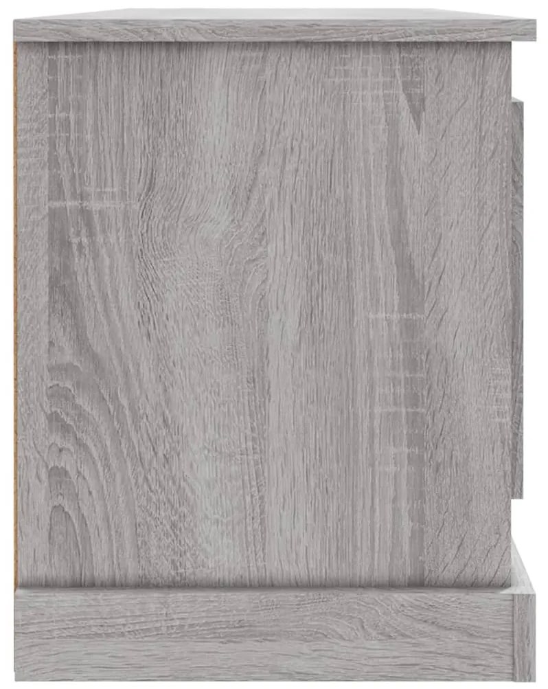 Móvel de TV 100x35,5x45 cm derivados de madeira cinzento sonoma