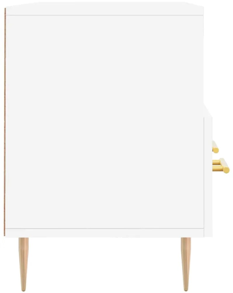 Móvel de TV 102x36x50 cm derivados de madeira branco