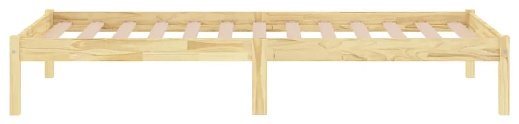 Estrutura cama pequena solteiro 75x190 cm madeira maciça