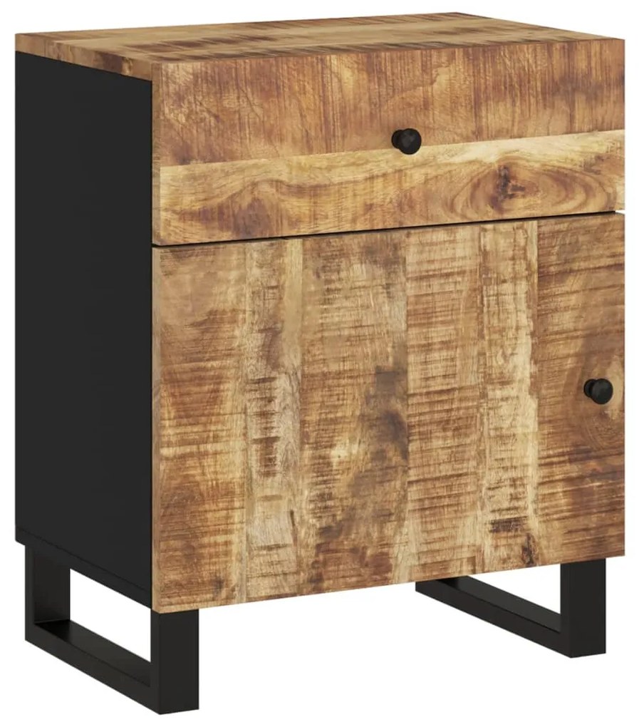 Mesa de cabeceira madeira de mangueira maciça/derivados madeira