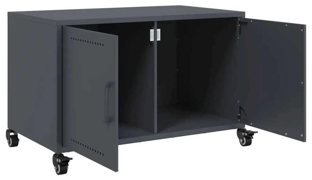 Móvel de TV 68x39x43,5 cm aço antracite