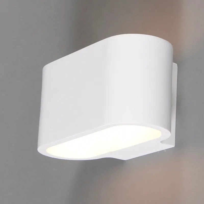 Candeeiro de parede moderno branco plano - Gipsy Arles Design,Moderno